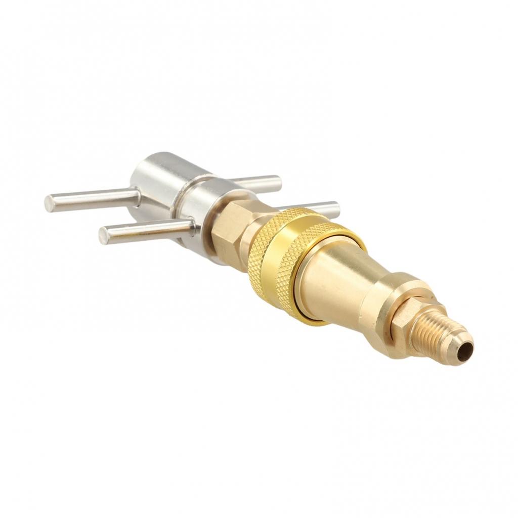 Brass Washer Quick Connect Refrigerator Quick Connector Electroplated Iron Body