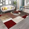 Modern Geometric Print Carpet Rug Large Area Rug for Living Room Bedroom Decor Rug Non-Slip Washable Floor Mat