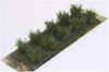 Martin Wellberg Bush A, Plant Type, 20mm Tall, 10 Plants, Dark Green, Hobby Material, WB-SADG