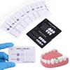 9Pcs Dental Composite Resin Filling Template Teeth Anatomical Model Board Build Up Restoration Cavity Practice