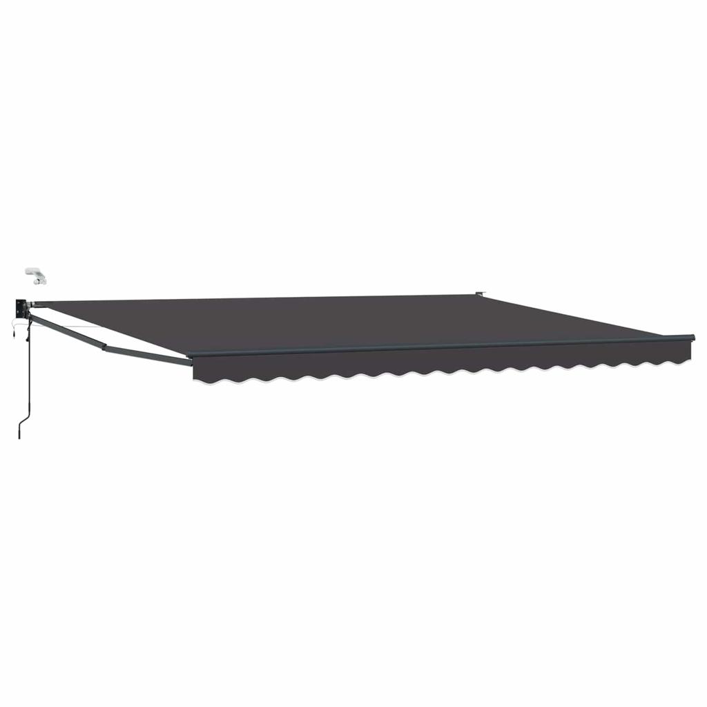 Electric Retractable Awning Anthracite 4 x 2 m