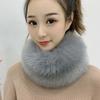 Imitation Fox Fur Collar Thick Scarf Warm Neck Protection Scarf Korean Winter Girl