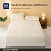 off-white 120x200cm single fitted sheet