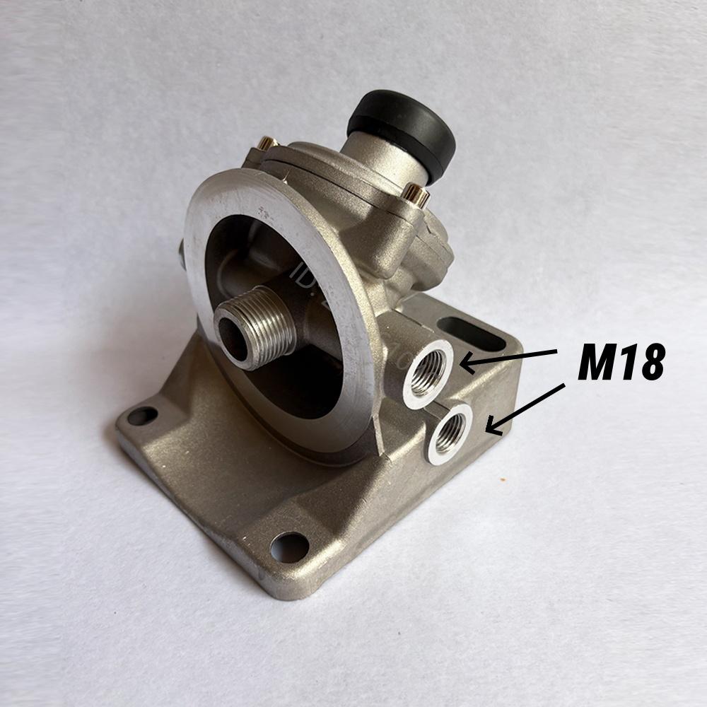 Fuel Filter Seat PL420 FS19816 612630081335 Aluminium Seat M14/M16/M18 Fuel Water Separator Filter Base