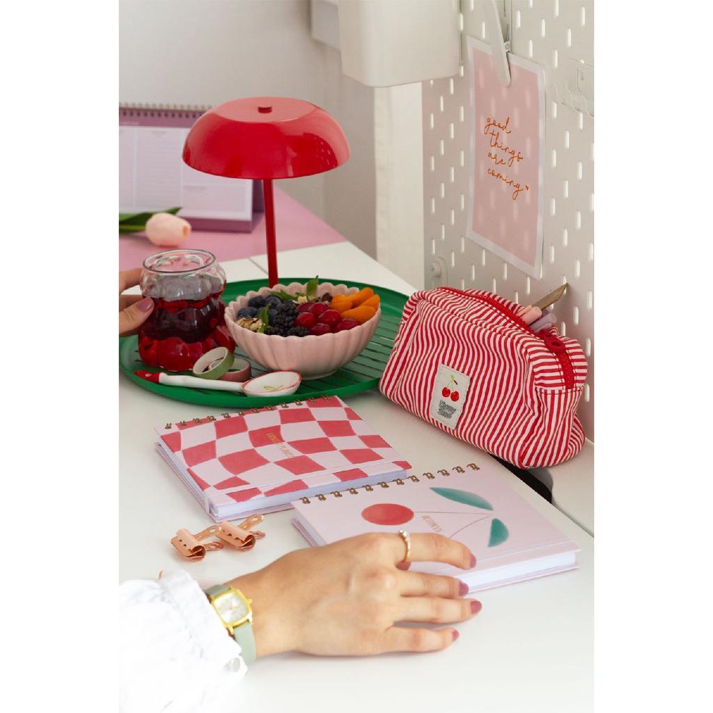 Квадратный набор 15x15 см из 2 спиральных ежедневников на неопределенный срок и блокнота Rainbow