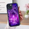 Чехол для телефона JJK Махито для iPhone 17 16 15 14 13 12 11 Air Pro Max Plus Черный Мягкий ТПУ Ударопрочный Чехол
