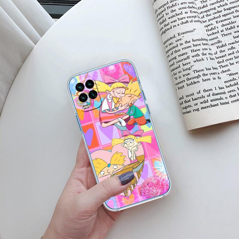 RP63 S-Special Hey A-Arnold Transparent Phone Case for Motorola Moto G7 G8 G9 G84 G85 G73 G24 G15 Z2 Play Power Plus