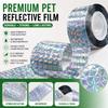 Double Side Laser Reflective Bird Scare Tape Effective Bird Repellent Strip Garden Farm Protection Tool Against Bird Damages
