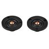 2pcs 2" 4Ohm 4 Ohm  30W Silk Film Dome Tweeter Treble Speaker Car Loudspeakers