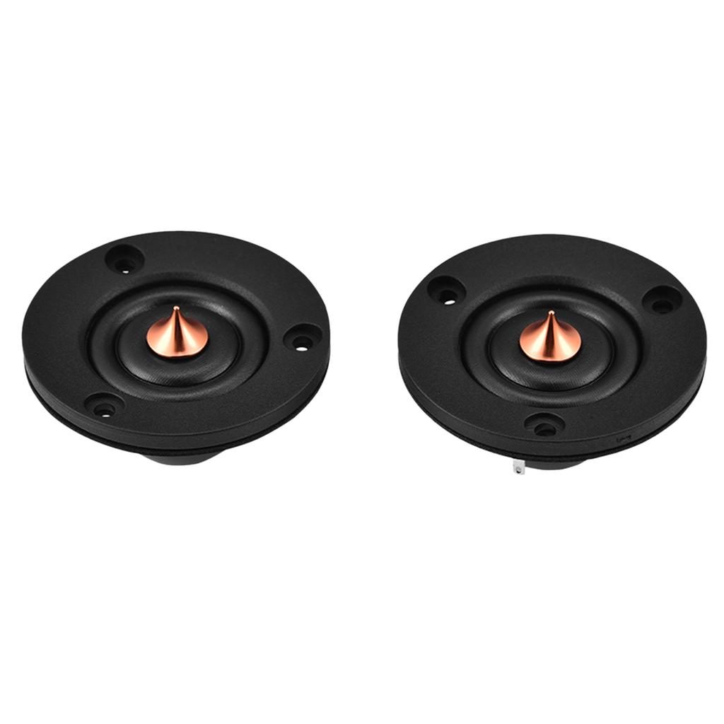 2pcs 2" 4Ohm 4 Ohm 30W Silk Film Dome Tweeter Treble Speaker Car Loudspeakers