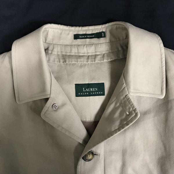 Ralph Lauren Тренч Lauren Line с подкладкой/Размер 44S/Мужской L/Бежевый/(ИСПОЛЬЗОВАЛ)