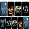 For Samsung Galaxy S24 S23 iPhone 15 14 Xiaomi Redmi Note 13 12 11 8 Plus 10 9 Pro Max X XR Phone Case Wand Ring Harries Potters Art OPPO Huawei Cover