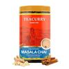 TEACURRY Masala Chai (100 Grams, 50 Cups) - Masala Assam Tea for Digestion - 100% Natural Spiced Black Tea with Real Elachi, Ginger