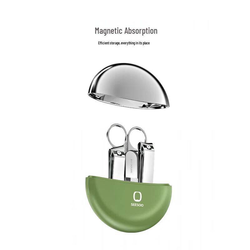 SEESOO 4-Piece Portable Nail Care Set