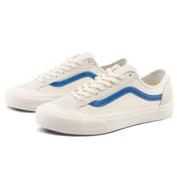 Vans Style 36 Decon Sf Низкие Кеды для Скейтбординга Унисекс Кроссовки Белый Синий VN0A5HFFZGC