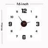 Wooden Board Luminous Wall Clock Fiberboard Wood Grain Creative Luminous Fluorescent Silent Quartz Decoration Art Wall Clocks