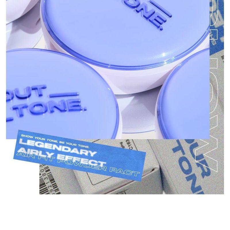 ABOUT_TONE - Пудра-пуф Air Fit