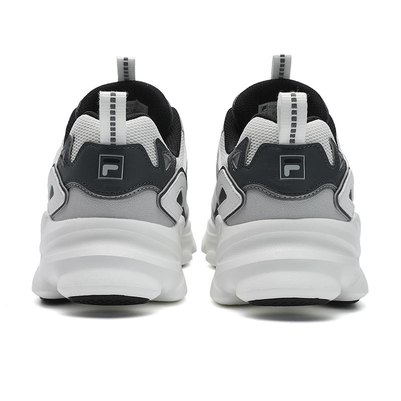 Fila Skipper 1S Ретро Мода Универсальные Простые Высококачественные Спортивные Повседневные Кроссовки Мужские Черные Серые F12M522124FCD