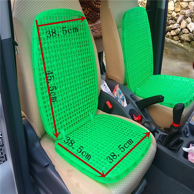 Double-Layer Bamboo Chip Seat Cushion for Cars and Heavy Machinery - Breathable & Sweat-Resistant