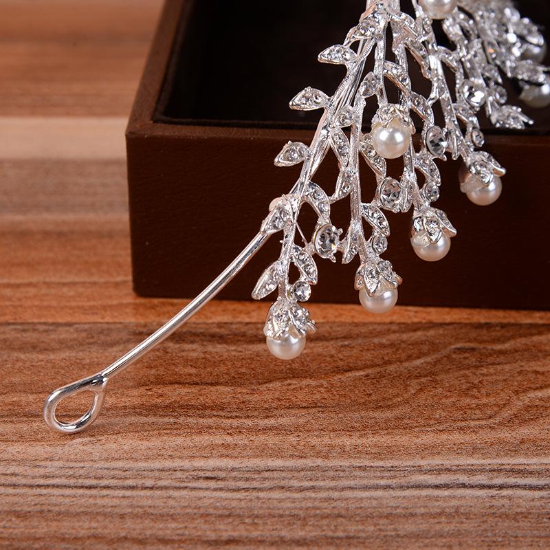 Корейская версия жемчужной короны в корейском стиле в стиле леса супер фея новая невеста корона свадьба свадебное платье ужин стиль