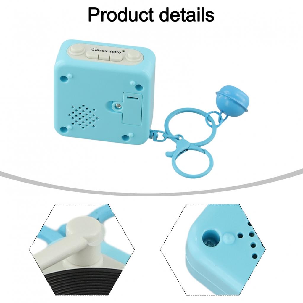 Компактный брелок-диктофон Отлично подходит для повседневного использования и особых случаев