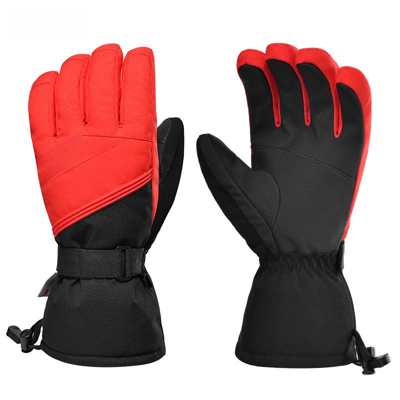 Boden 1384 Winter Ski Gloves: Warm, Cold-Resistant, Touchscreen Compatible, Plus Velvet Lining for Single and Double Board Use