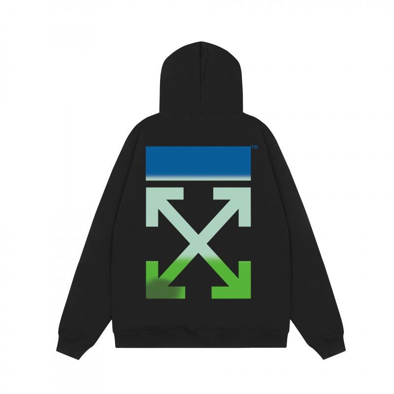 Unisex Oversized Hooded Sweatshirt With Arrow Print Casual Long Sleeve Pullover Teens Adults