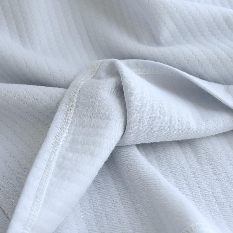 Осень и зима Новая женская длинная юбка утолщенная термо ночная рубашка 100% хлопок хлопковый зажим с длинным рукавом домашнее платье пижамы