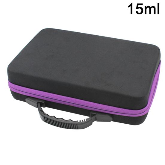 10/15ml Essential Oil Holder Case Travel Carry Aromatherapy Bag for 60 Bottles