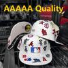 Высококачественная вышитая бейсболка All-Star 5A, унисекс, в стиле хип-хоп, солнцезащитная шляпа