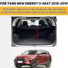 High Side Waterproof Car Trunk Mat For BYD Tang New Energy 5-Seat 2018 2019 Anti Dirty Durable Leather Carpet Protective Pad