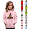 Sweatshirts For Teen Girls Hoodies Long Sleeve Drawstring Pullover Cute Oversized Hoodie Christmas Day