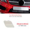 For Mercedes W117 Car Front Bumper Tow Hook Cover Cap White For Benz CLA Class 2014- C180 CLA180 CLA200 CLA220 CLA250 CLA300