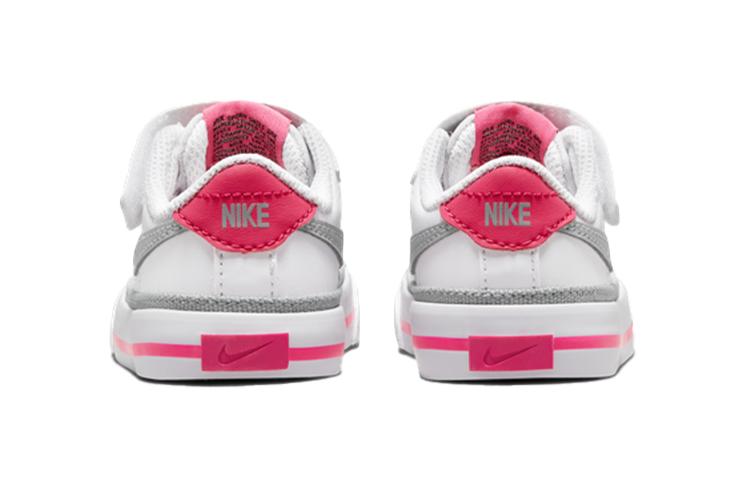 Nike Кроссовки Court Legacy Low для малышей Белые Розовые Младенцы и Малыши DA5382-111