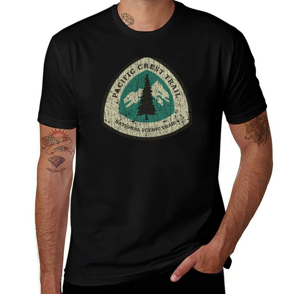 Pacific Crest Trail 1968 Tshirt Summer Print Short Sleeve Tee Tshirt