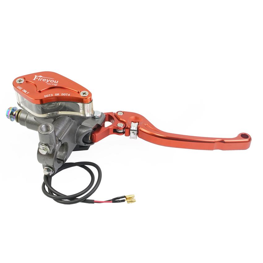 Lever Adjustable Handle Hydraulic Clutch Brake Pump Master Cylinder Motorcycle Racing Universal For Yamaha Kawasaki Brake