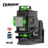 4D 16 Lines Green Beam Laser Level 360 Self-Leveling With Magnetic Bracket and 5000mAh Lithium-ion Battery DIY Tools