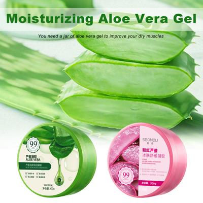 Yousheng 300G Aloe Vera Gel Увлажняющий Уход После Загара Натуральные Экстракты Питательный Увлажняющий Гель Алоэ Вера для Мягкой Шелковистой Кожи