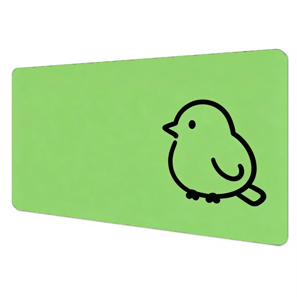Cute Chicken Graffiti Mouse Pad Large Computer Office Game Table Mats Rubber Anti-slip Gaming Keyboard Mousepads Long Desk Pads