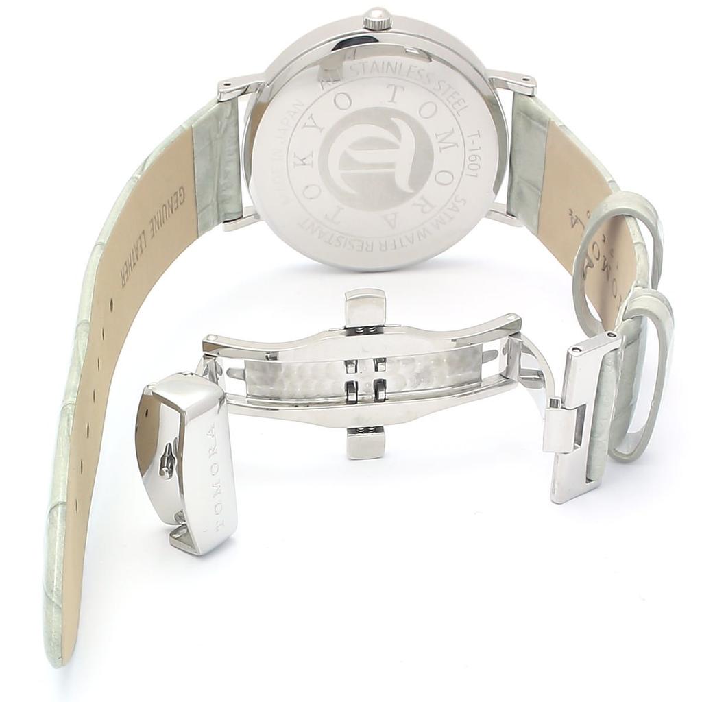 Наручные часы Tomora Tokyo Черный x Серебристый x Светло-серый H5см x x размер включает 2см Размер [Корпус] Прибл.. Ш4,2 см Г0,7 см Заводная головка корпуса, [Обхват запястья]