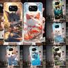 Мультяшный Милый Кот Рыба Эстетичный Мягкий Чехол Для Телефона Для Xiaomi Redmi 15C 15 13C 13 Poco X5 X6 X7 F7 Ultra M7 12C 12 10 10C 9C 9A 9T