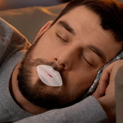 60 шт., наклейки в форме губ с закрытым ртом, нежные прозрачные ленты, полоски для взрослых и детей, ночные, против открытого рта, наклейки для рта с физическим уплотнением