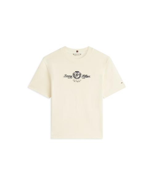 Футболка TOMMY HILFIGER с вышивкой логотипа Varsity (T22G1Tto061Wt1Aex)
