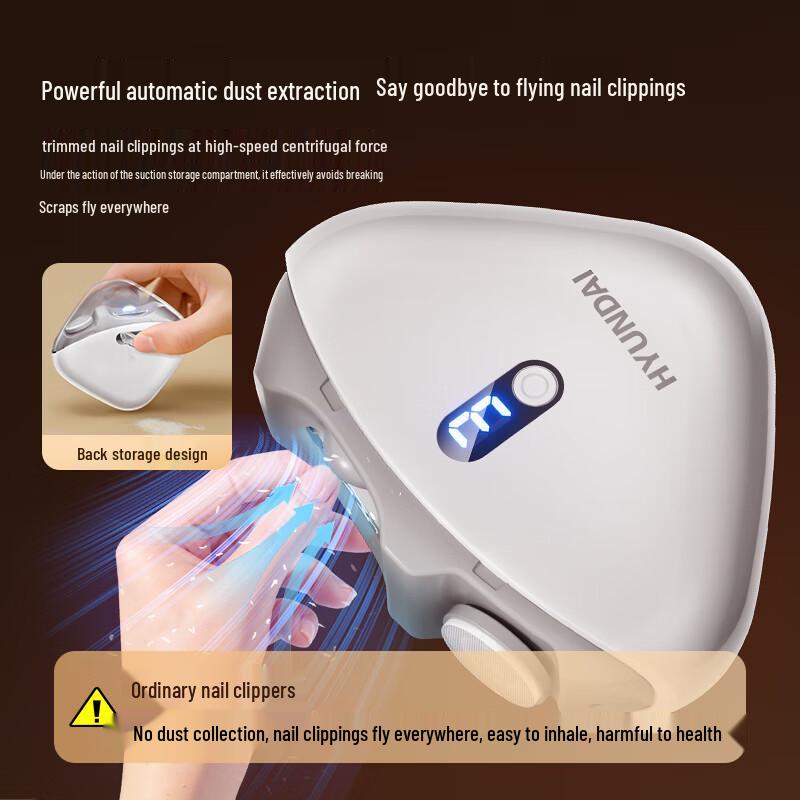 Hyundai Automatic Electric Nail Clipper and Grinder