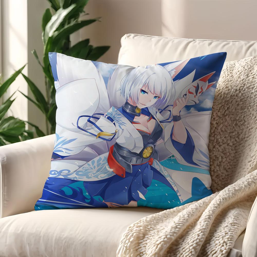 Игра Azur Lane милая наволочка Подушка Чехол Декор Комната Дом Диван гостиная Офис Авто Нордическая Простота