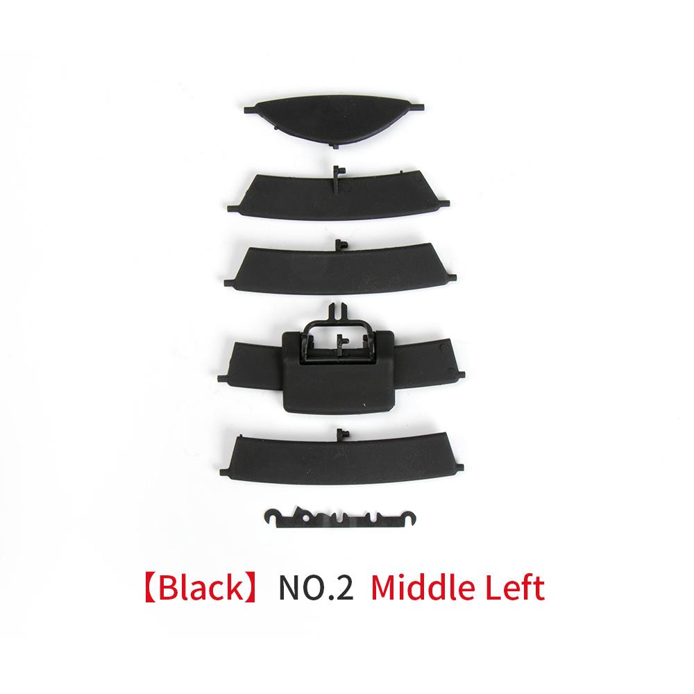 Новый 3-цветный автомобильный центральный приборный блок AC вентиляционная решетка панель ремонтный комплект для Mercedes Benz W164 W292 ML GL класс