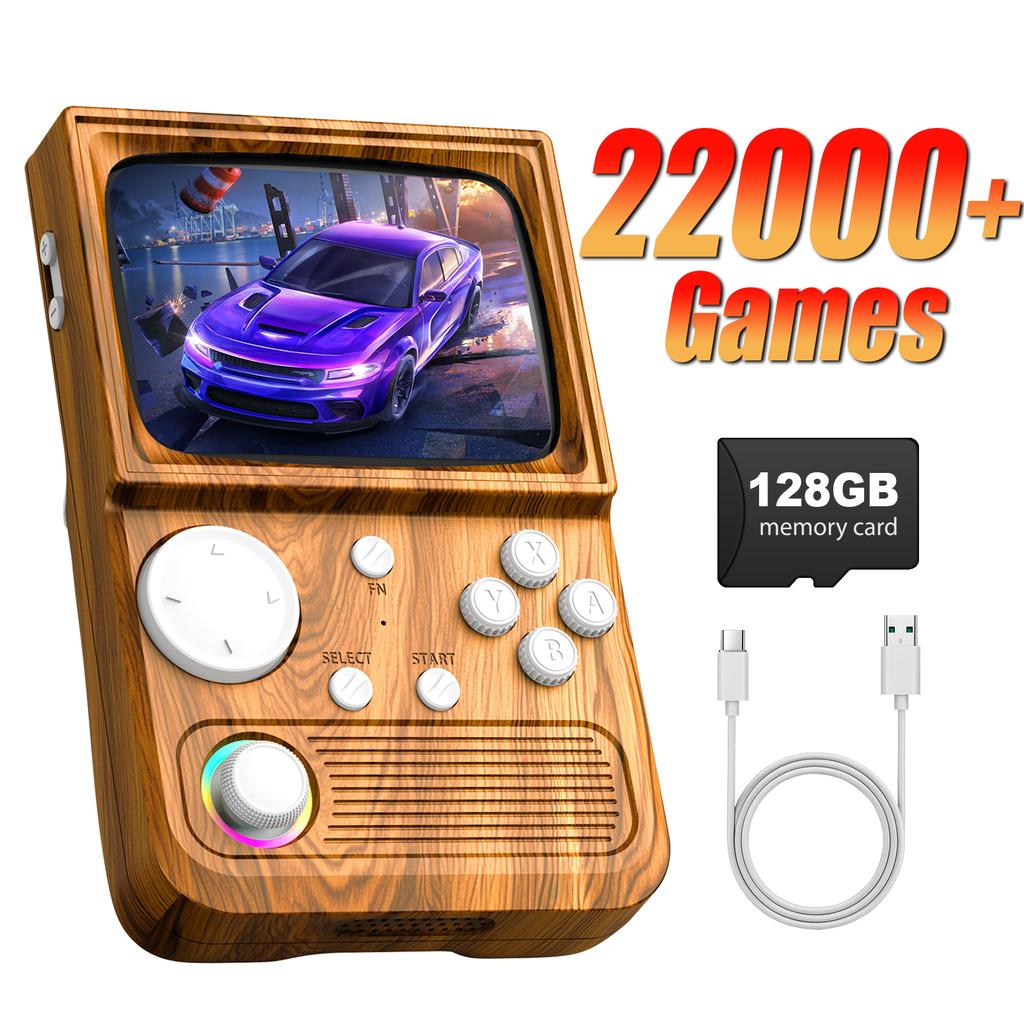 RG40 Retro Handheld Game Console EmuEMEC System 3.5'' IPS Screen Wi-Fi Multiplayer Portable Pocket Video Console