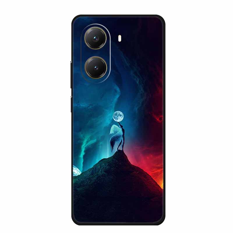 Чехол для Poco X7 Pro X 7 Pro Черный силиконовый мягкий чехол для телефона Для Xiaomi Redmi Turbo 4 Pro Задняя крышка Чехол Turbo4 Pro Funda