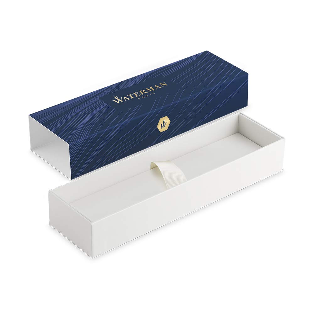 Официальная шариковая ручка WATERMAN Allure из нержавеющей стали CT, Официально импортированная ручка, На масляной основе, 2110266,