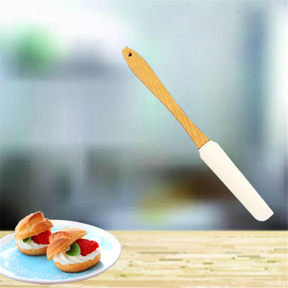 Non Stick Frosting Kitchen Icing Butter Baking Scraper Cake Smoother Cream Spatula Pastry Tool